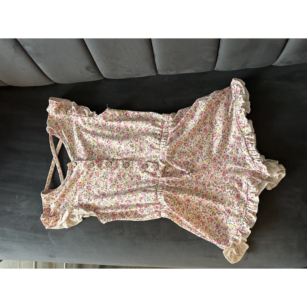 5/$10 btween girls romper size 6 floral pattern